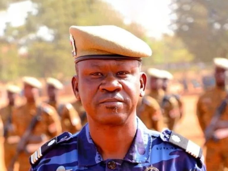 Burkina Faso Le Lieutenant Colonel Mamadou Coulibaly