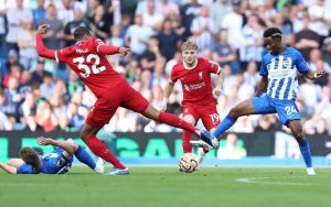 Premier League, Mohamed Salah et Liverpool dominent Brighton de Simon Adingra