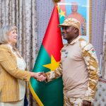 Burkina Faso : Menu de l&rsquo;audience du Ministre de la Sécurité Mahamadou Sana avec l’Ambassadrice des États-Unis 