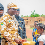Burkina Faso : Le ministre Sana au front, porteur du message du Capitaine Ibrahim Traoré à Nayala