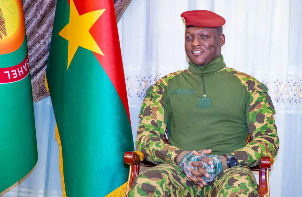 Burkina Faso capitaine Ibrahim Traoré
